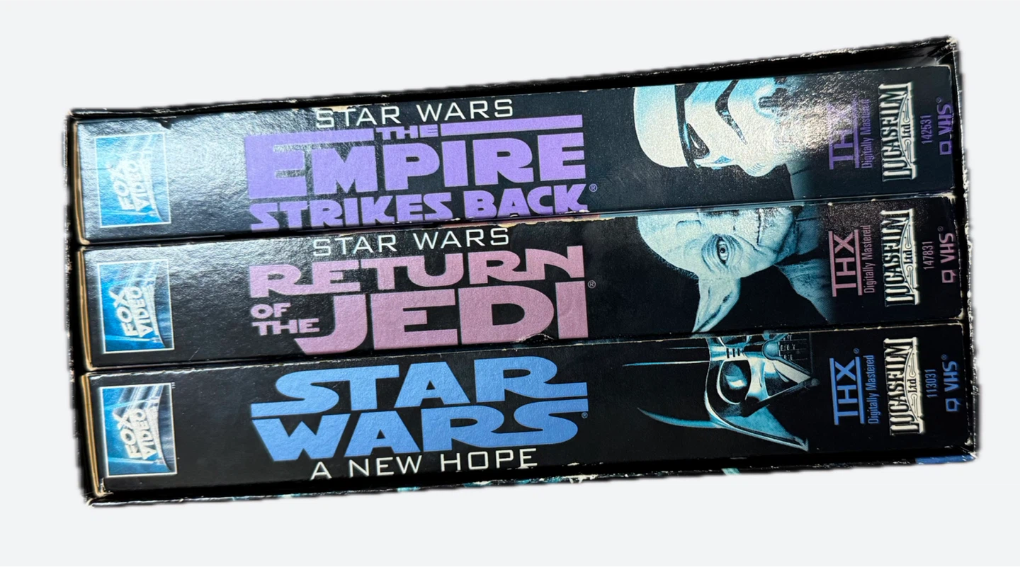 Star Wars Trilogy VHS Tapes - Original Edition - photo 2