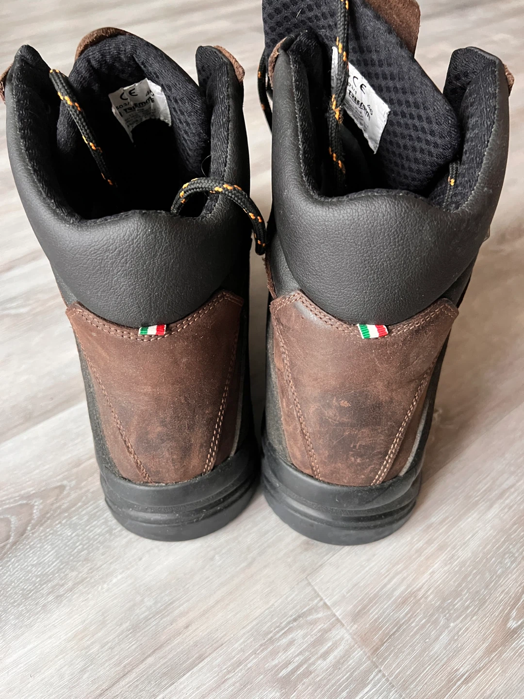 Treemme Brown Leather Saftey shoes - Size 46 - photo 2