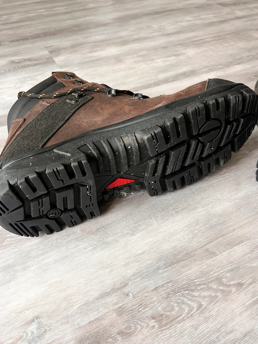 Treemme Brown Leather Saftey shoes - Size 46 - photo 3