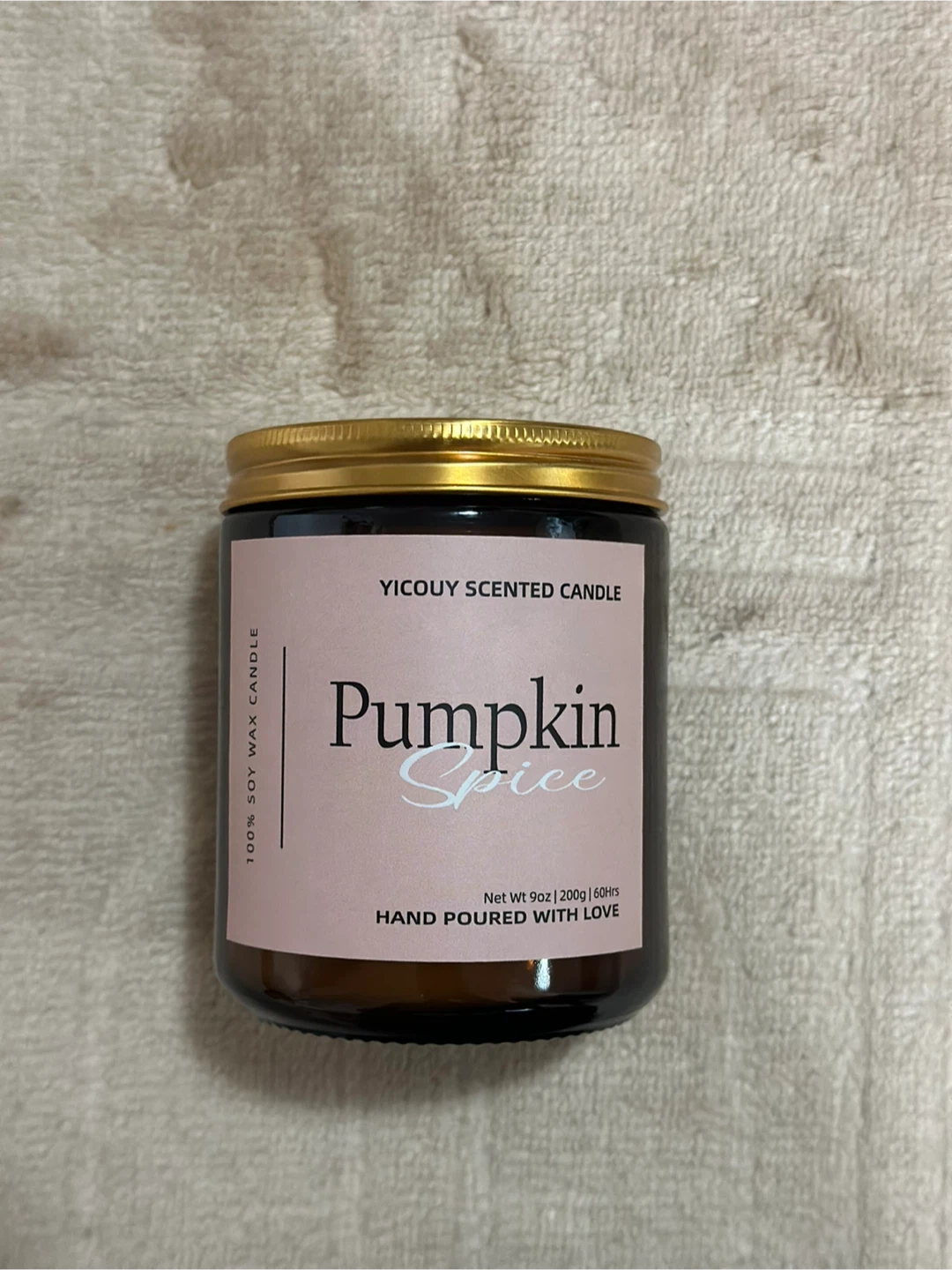 Pumpkin spice scent