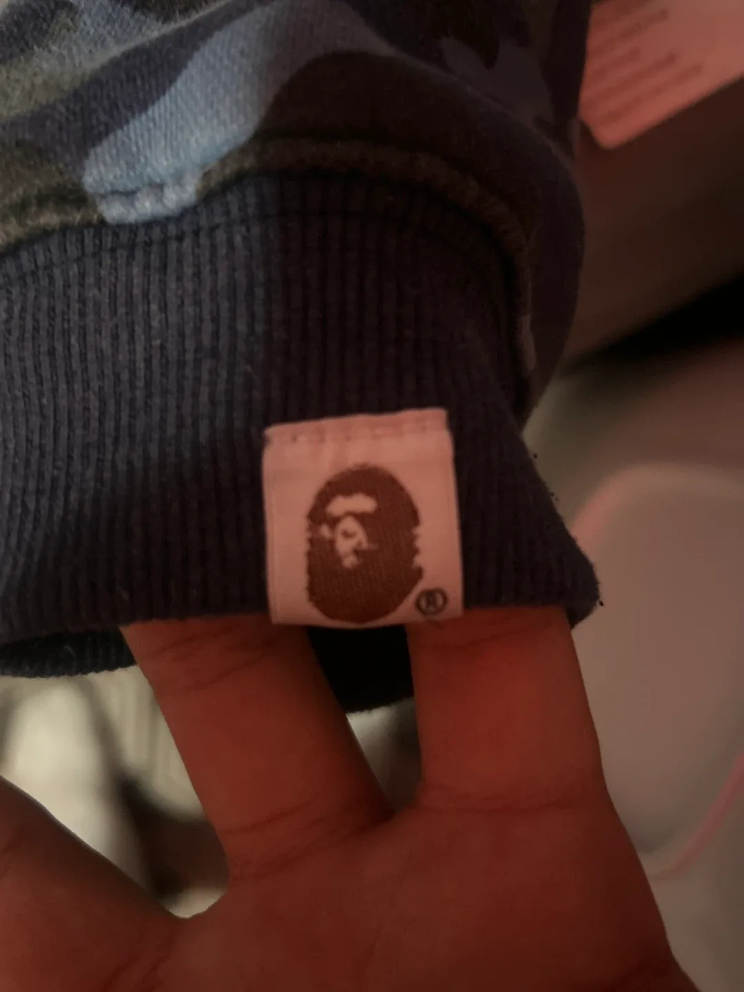 Bathing Ape (BAPE) Camo Shark Hoodie - Size S image indicator(3)