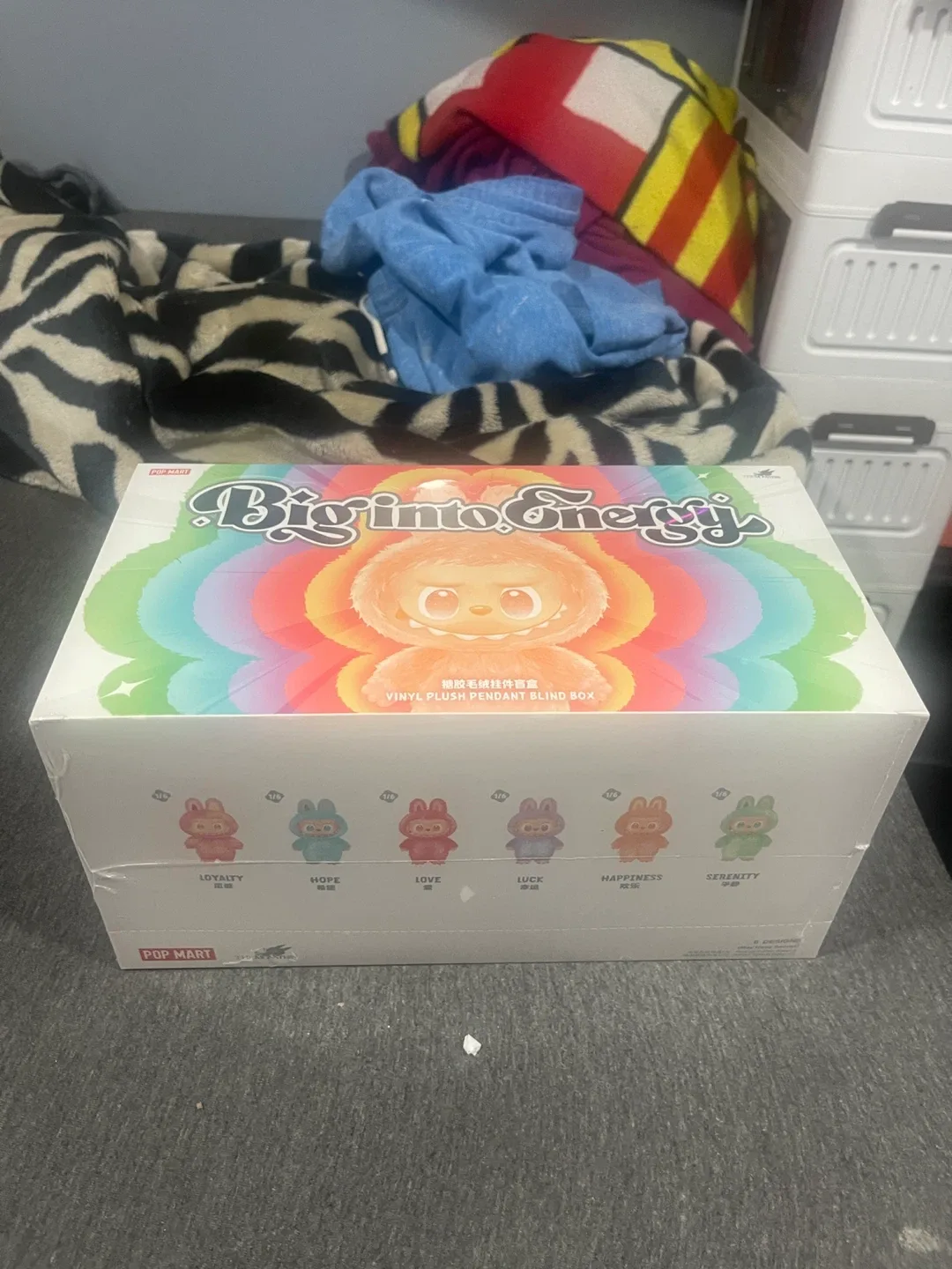 Pop Mart Big Into Energy Vinyl Plush Pendant Blind Box - New! image indicator(2)