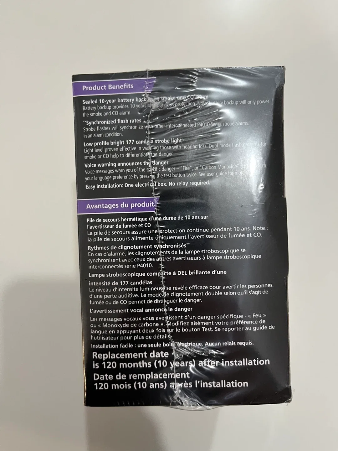 Kidde 3-in-1 LED Strobe Smoke & Carbon Monoxide Alarm - New image indicator(2)