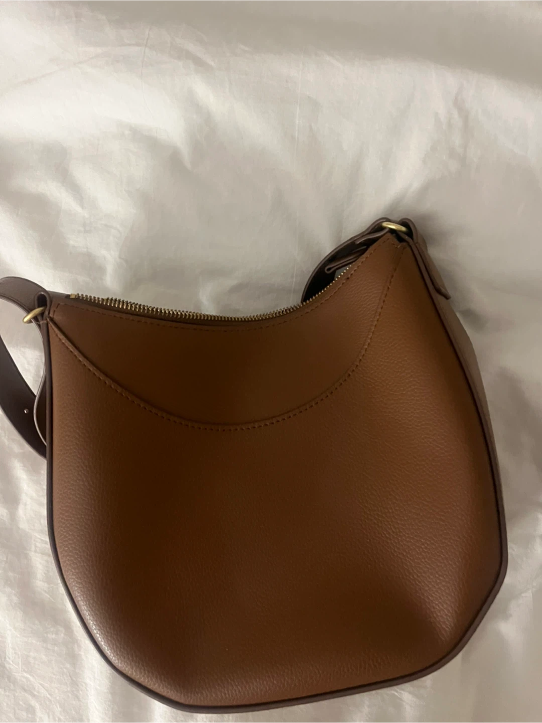 Uniqlo Women’s Faux Leather Handle Bag – Brown – Japan Version - photo 3