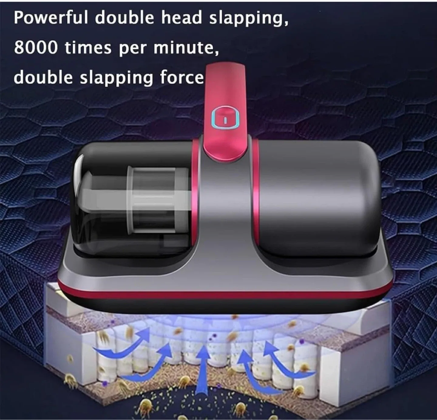 Mattress Vacuum Cleaner w/ HEPA Filters image indicator(3)