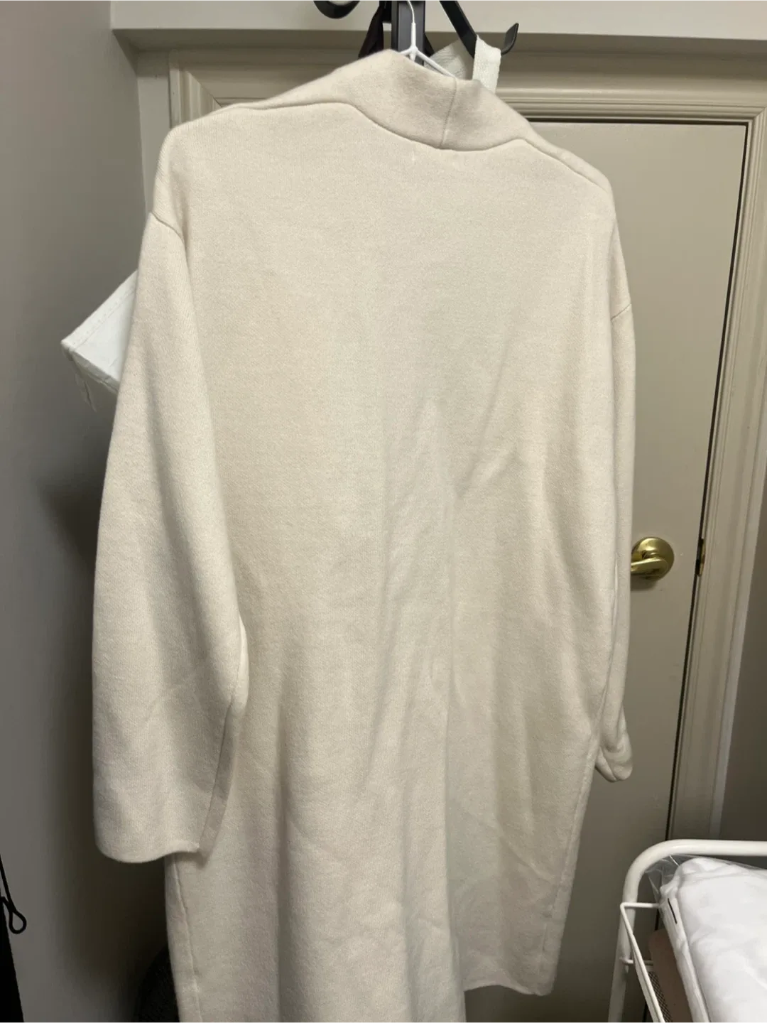 GU Knit Long Cardigan – Cream – S – Japan Exclusive image indicator(3)