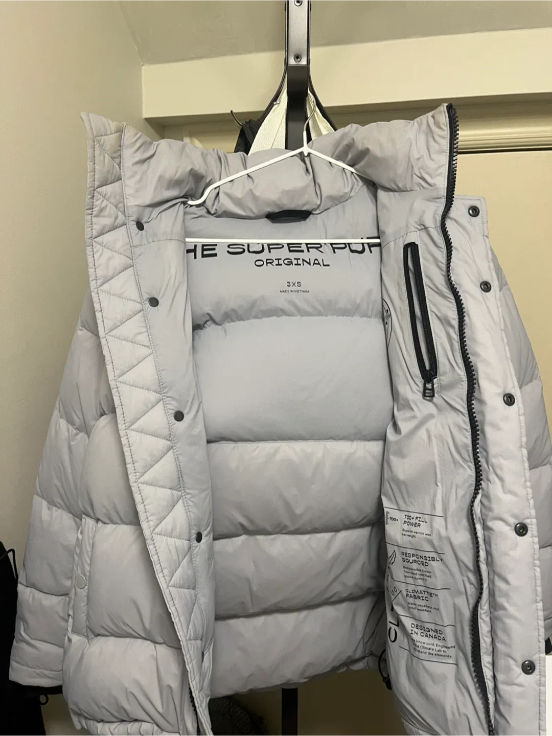 Aritzia Tna The Super Puff™ Original Marble Grey – 3XS – #103424 image indicator(2)