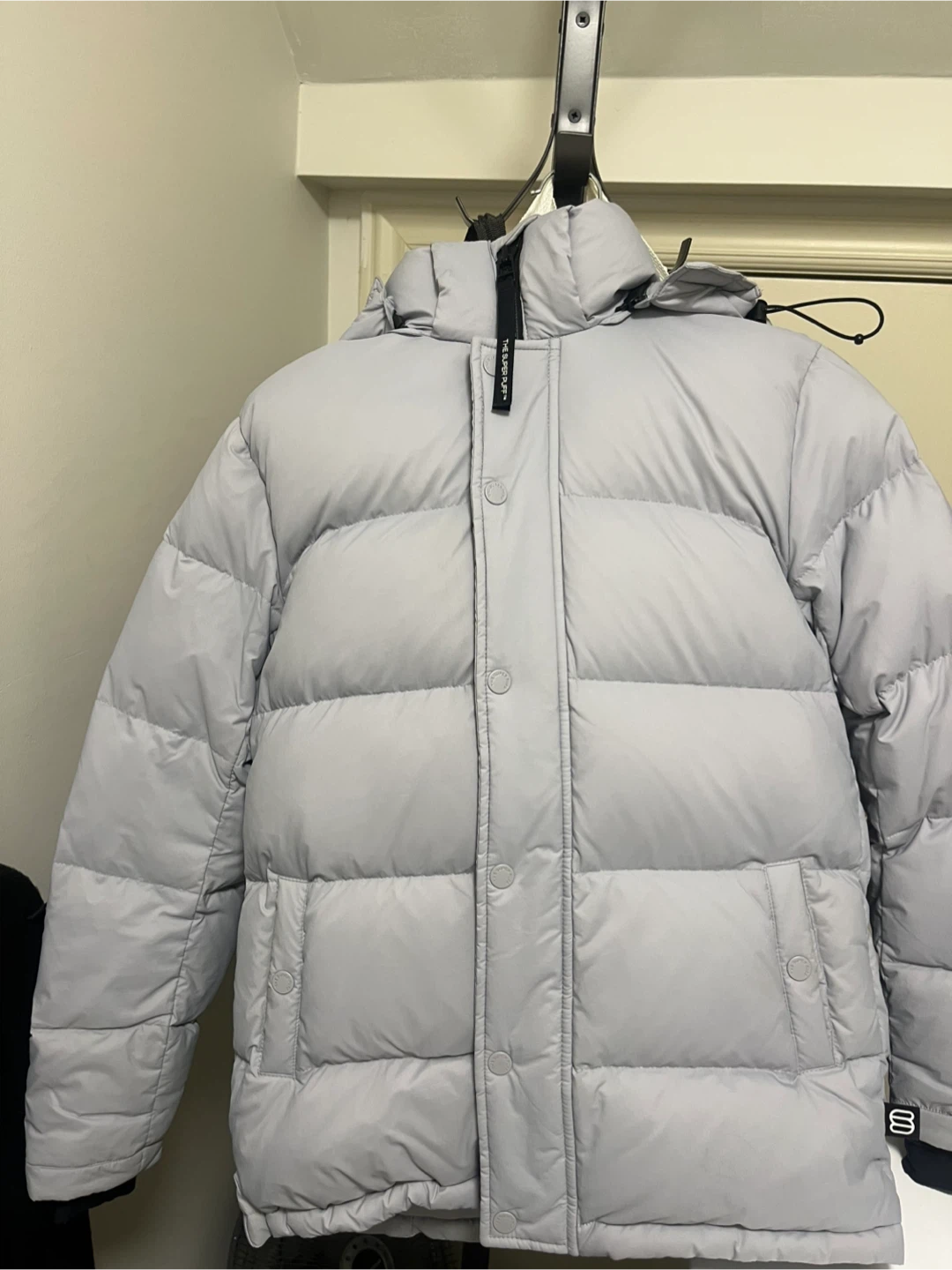 Aritzia Tna The Super Puff™ Original Marble Grey – 3XS – #103424