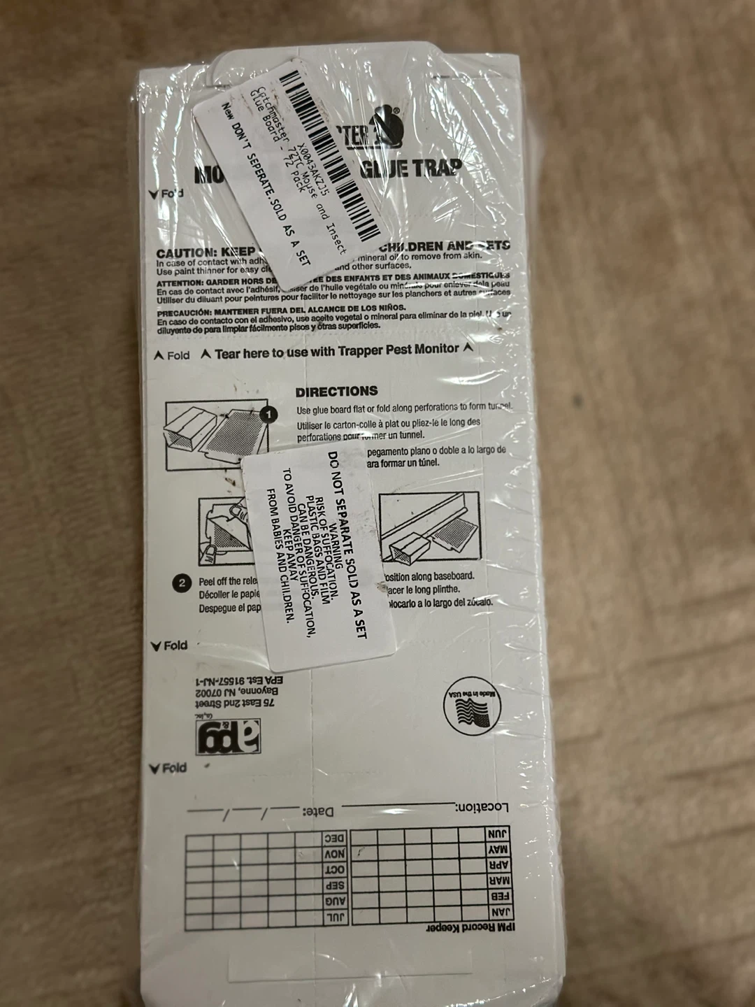 Catchmaster Mouse and Insect Glue Board - 72 Pack - photo 3