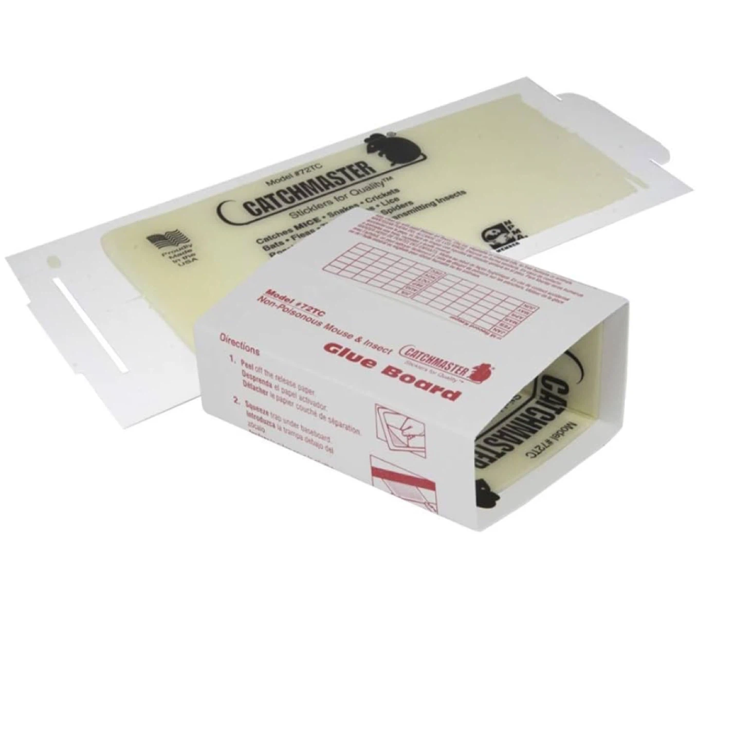 Catchmaster Mouse and Insect Glue Board - 72 Pack