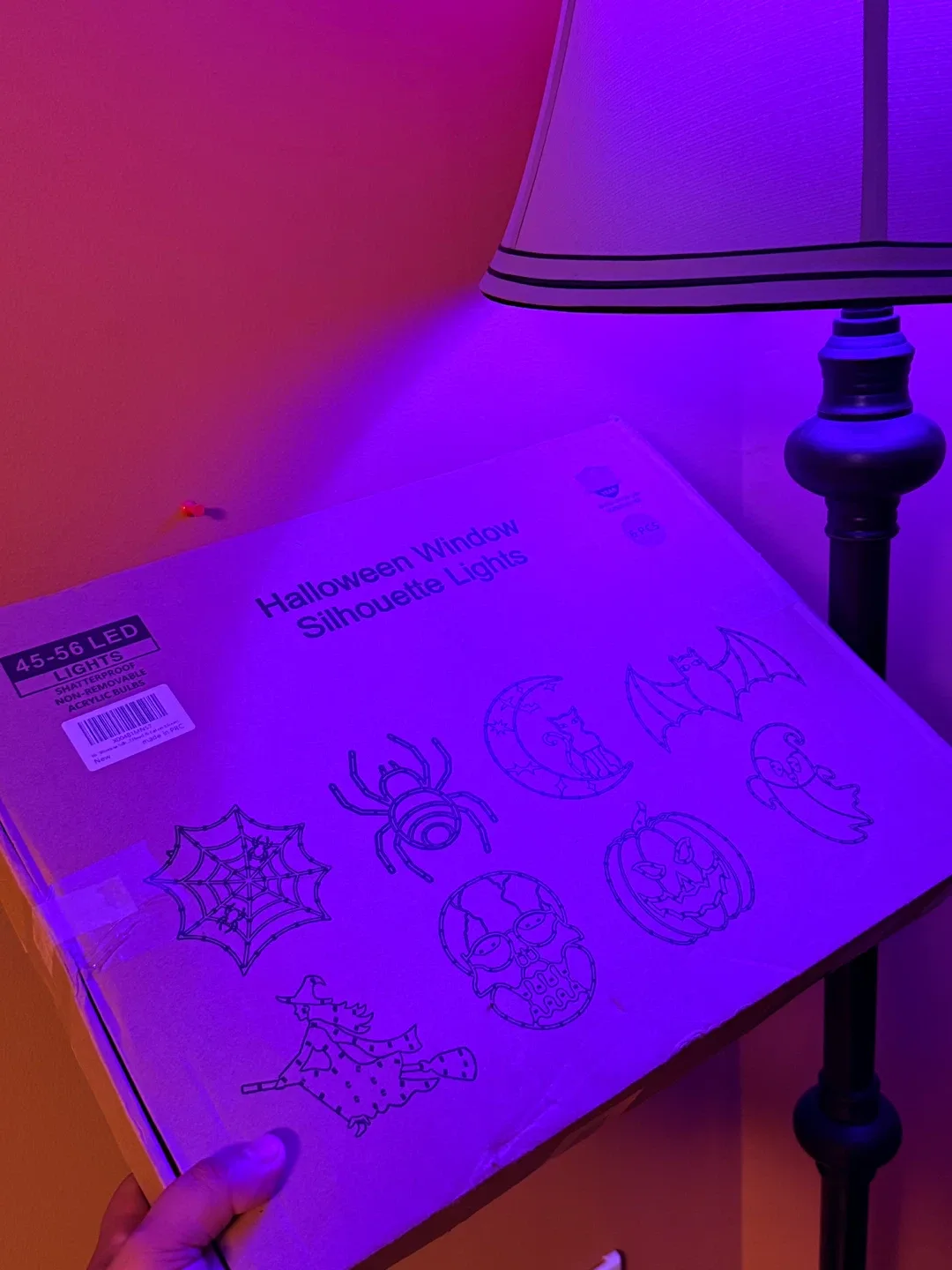 Halloween String Lights - Ghost, Bat, Pumpkin, Cat, Witch, Skull image indicator(8)