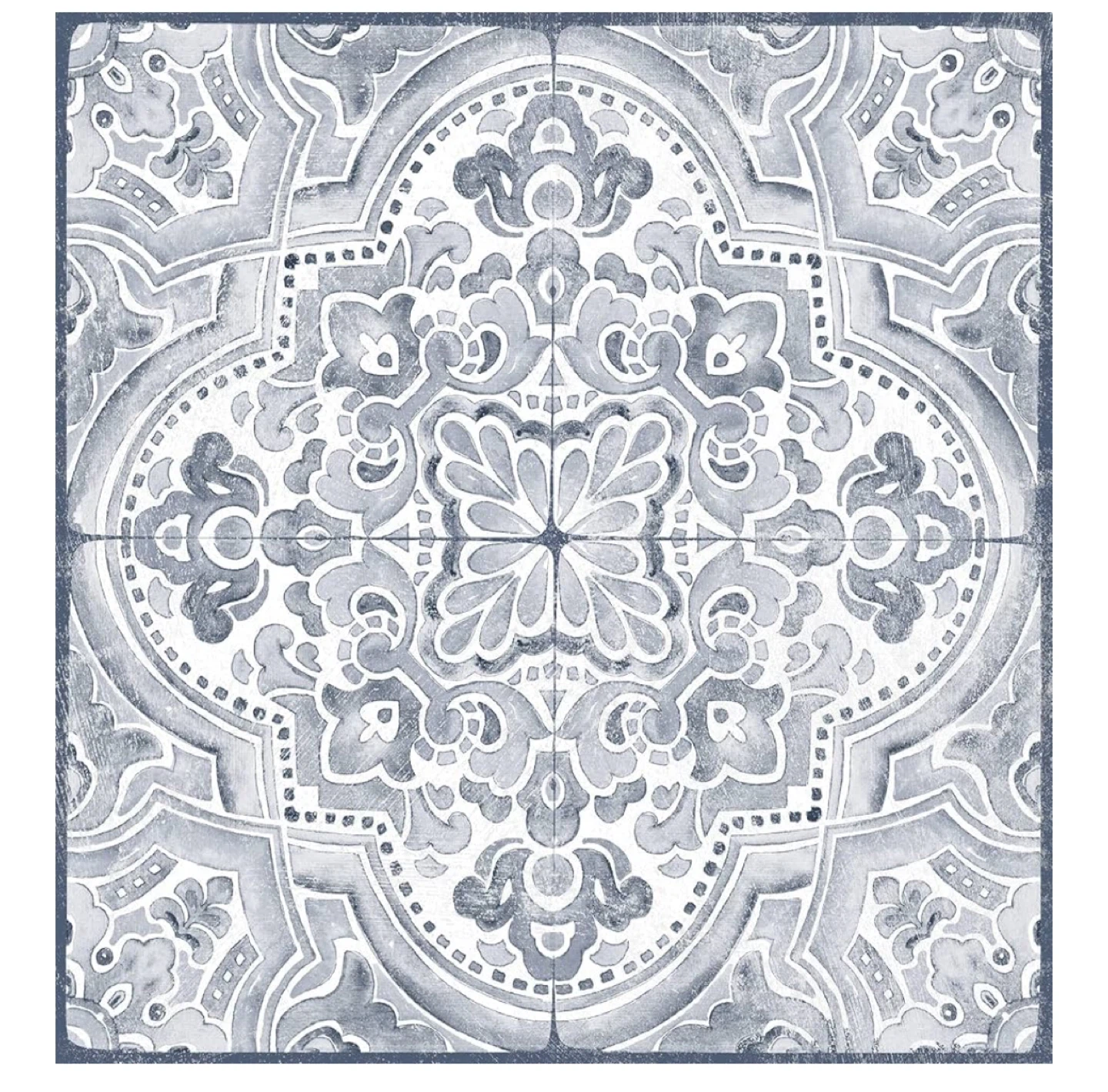FloorPops Peel & Stick Floor Tiles Blue