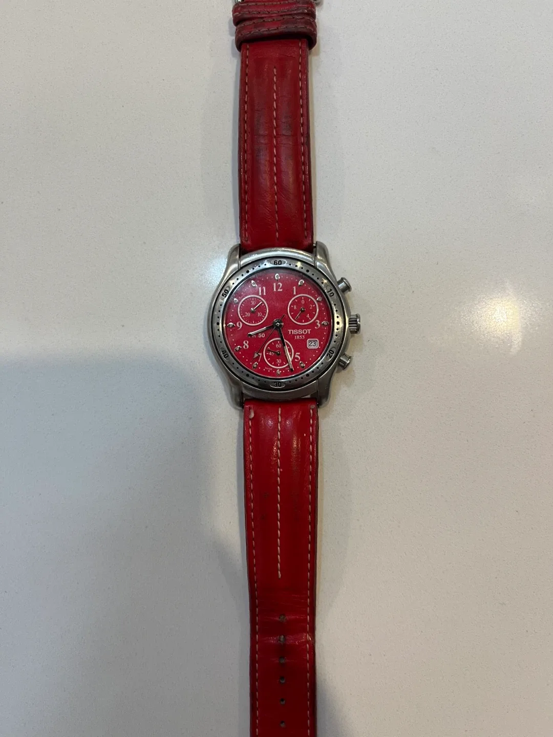 Tissot 1853 Red Dial Watch image indicator(3)