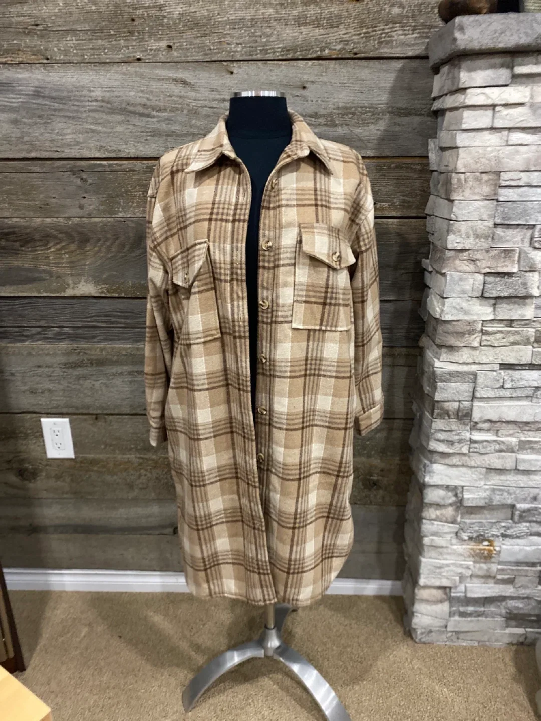 Long Satchel – Large – Three-Tone Brown/Beige image indicator(3)