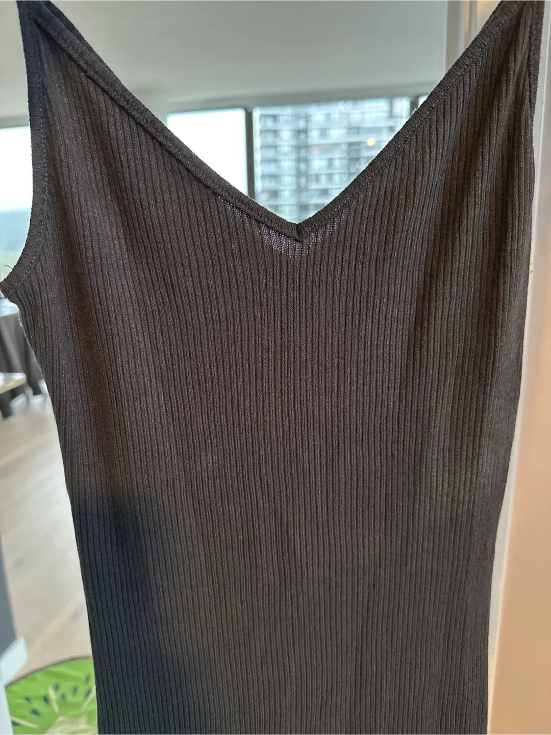 Dynamite dark grey Ribbed Dress Size S image indicator(3)