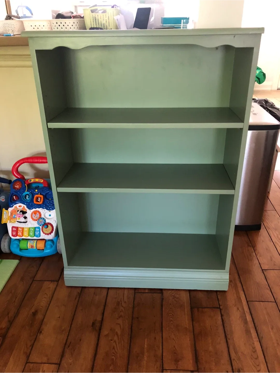 Green Wooden Bookcase thumbnail