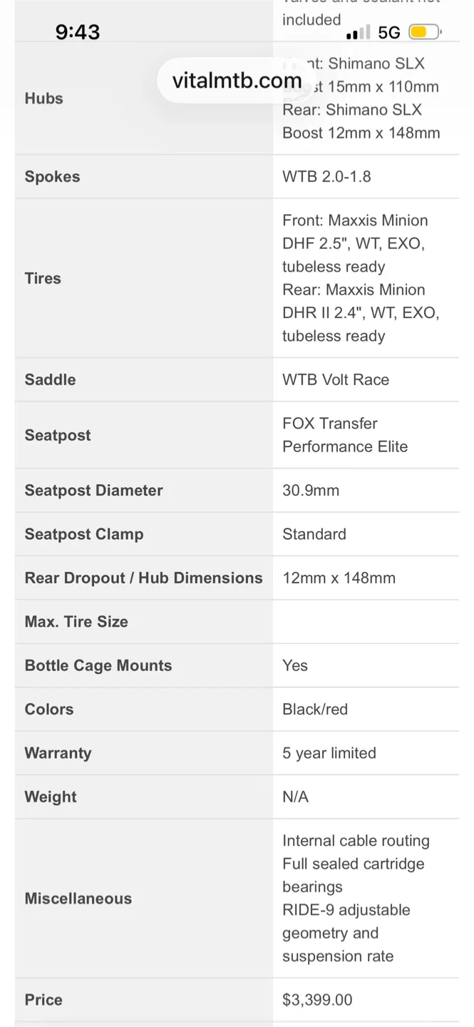 Rocky Mountain altitude a50 xs frame 27.5 fits 4’10-5’5 image indicator(8)
