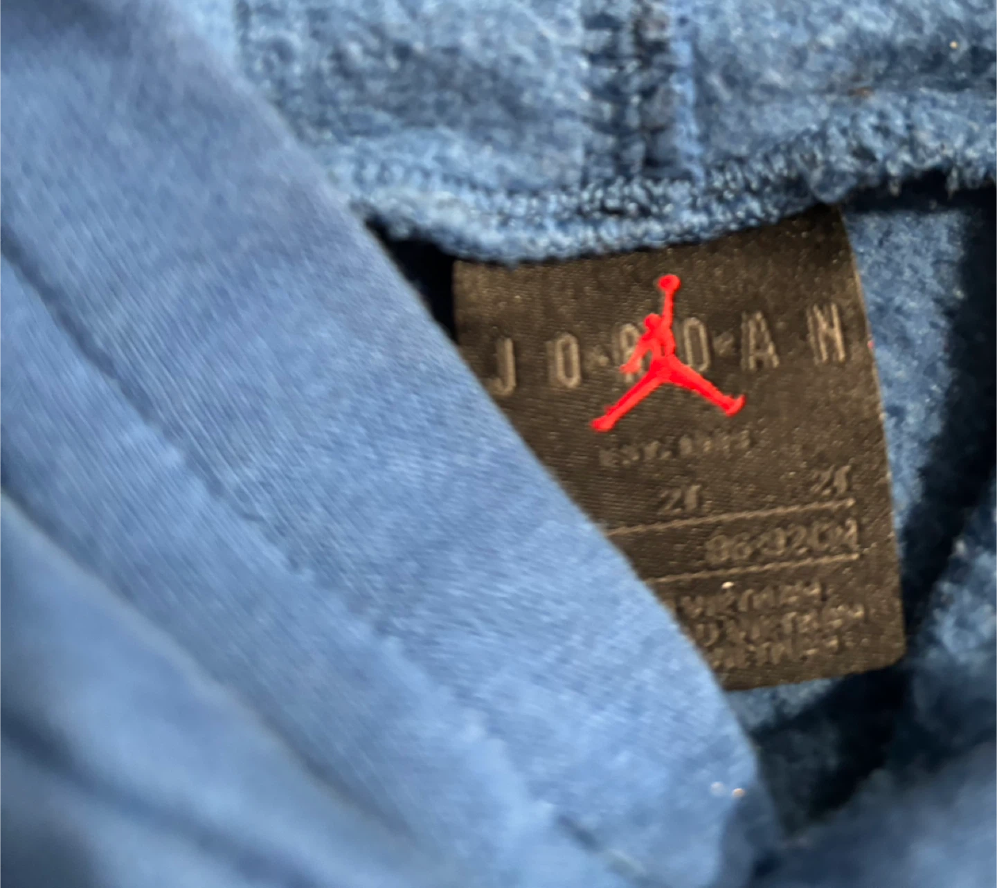 Jordan Kids' Blue Hoodie, Size 2T. Very Good Used Condition - photo 2