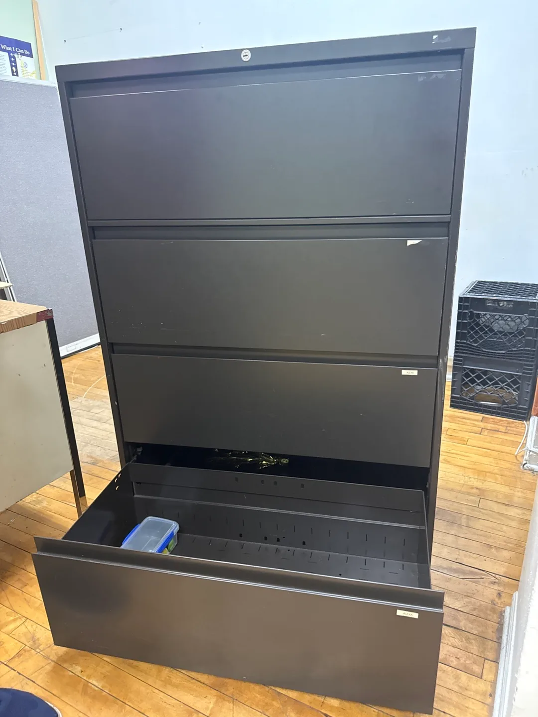 4-Drawer Lateral Filing Cabinet - Gray thumbnail