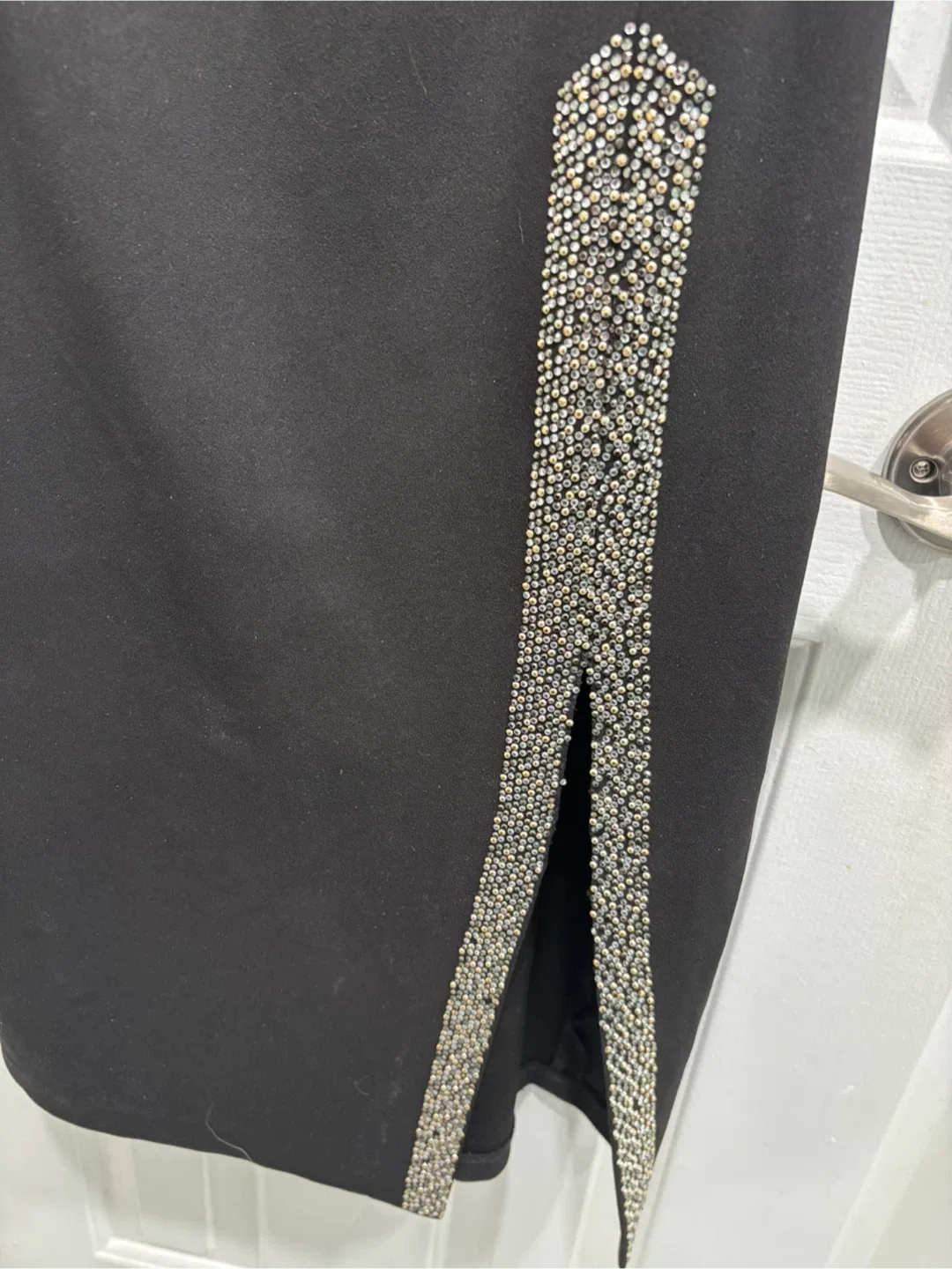 Calvin Klein Black Midi Cocktail Dress - Size 6 image indicator(2)