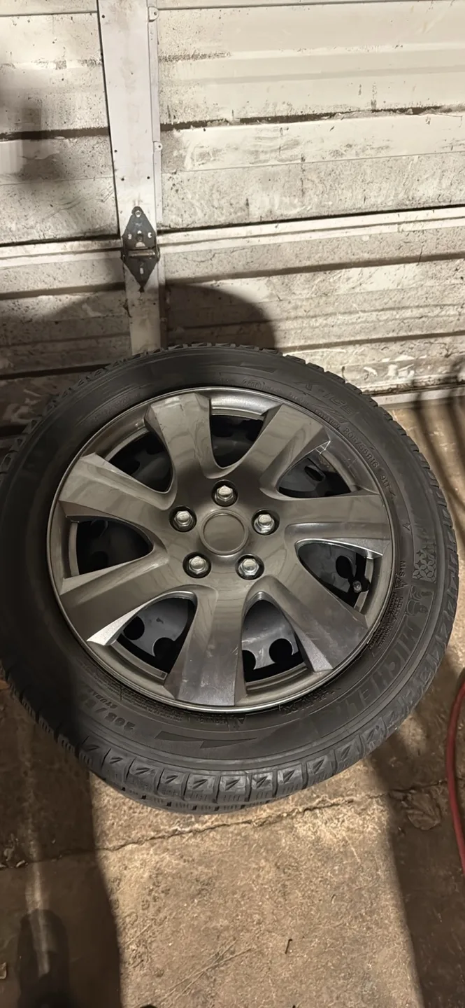 Set of 4 Winter Tires 205/55R16 off a Volvo c30 image indicator(2)