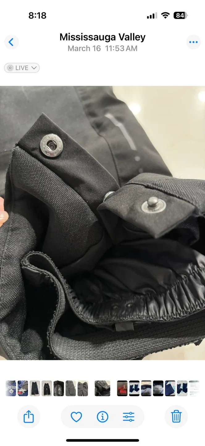 Ripzone Kids Black Snow Pants - Size XS image indicator(6)