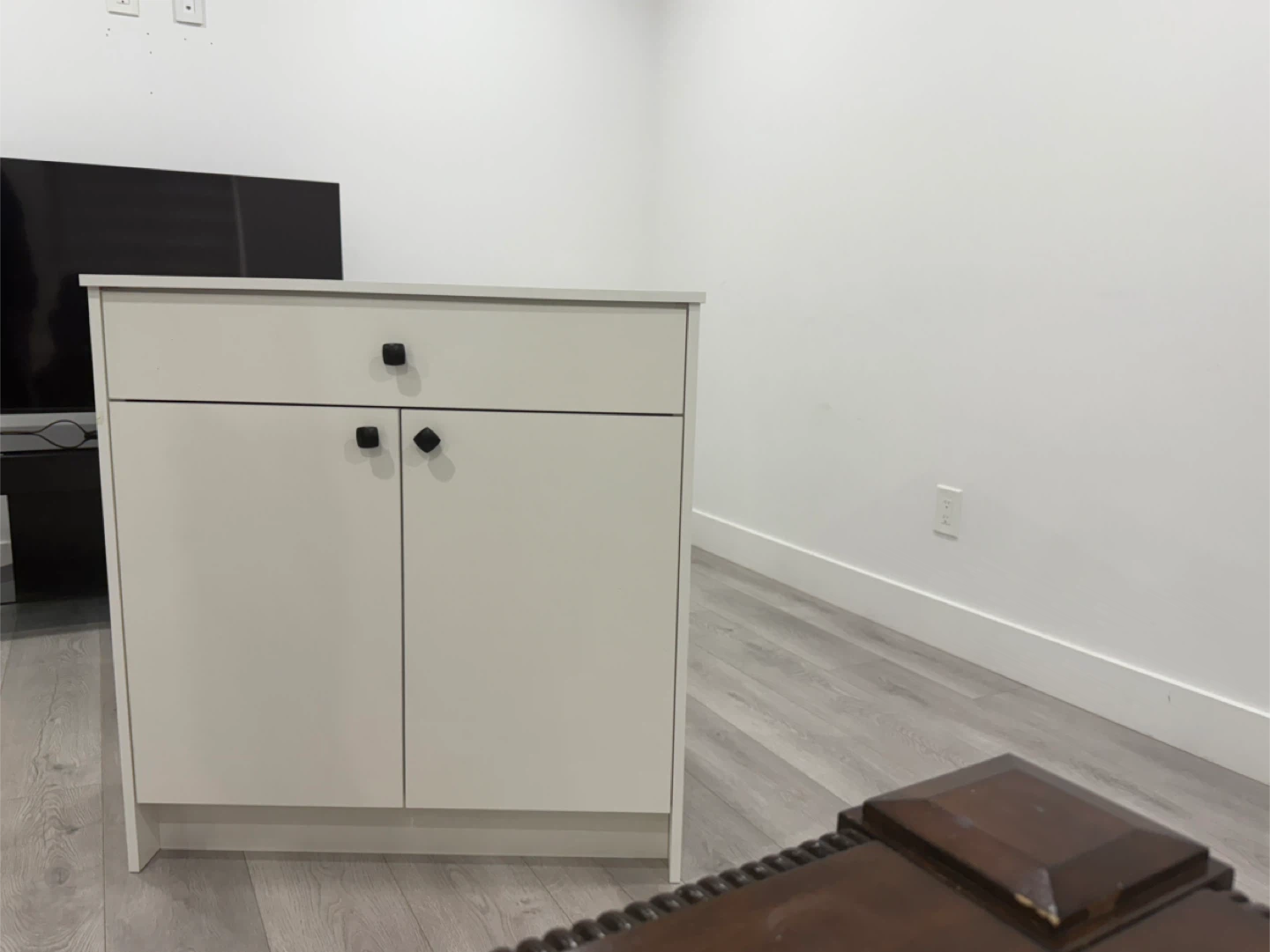 White Storage Cabinet