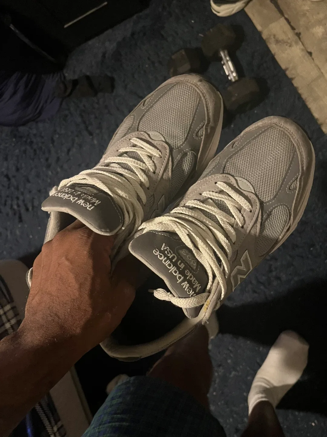 New Balance 993 Gray Sneakers n asics 11.5 120 for both image indicator(4)