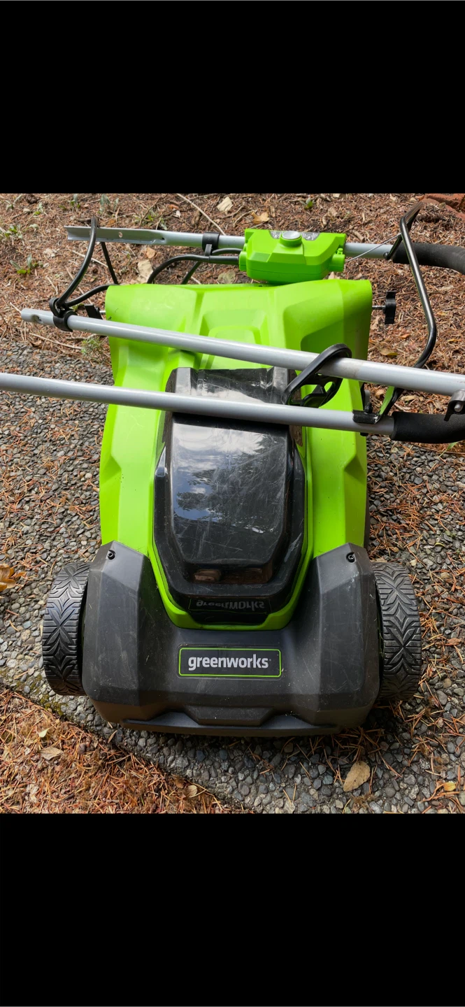 Greenworks 14-Inch Electric Lawn Mower - photo 5