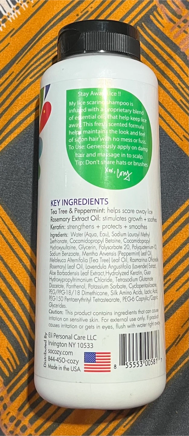 So Cozy Kids Boo! Lice Scaring Shampoo - photo 2