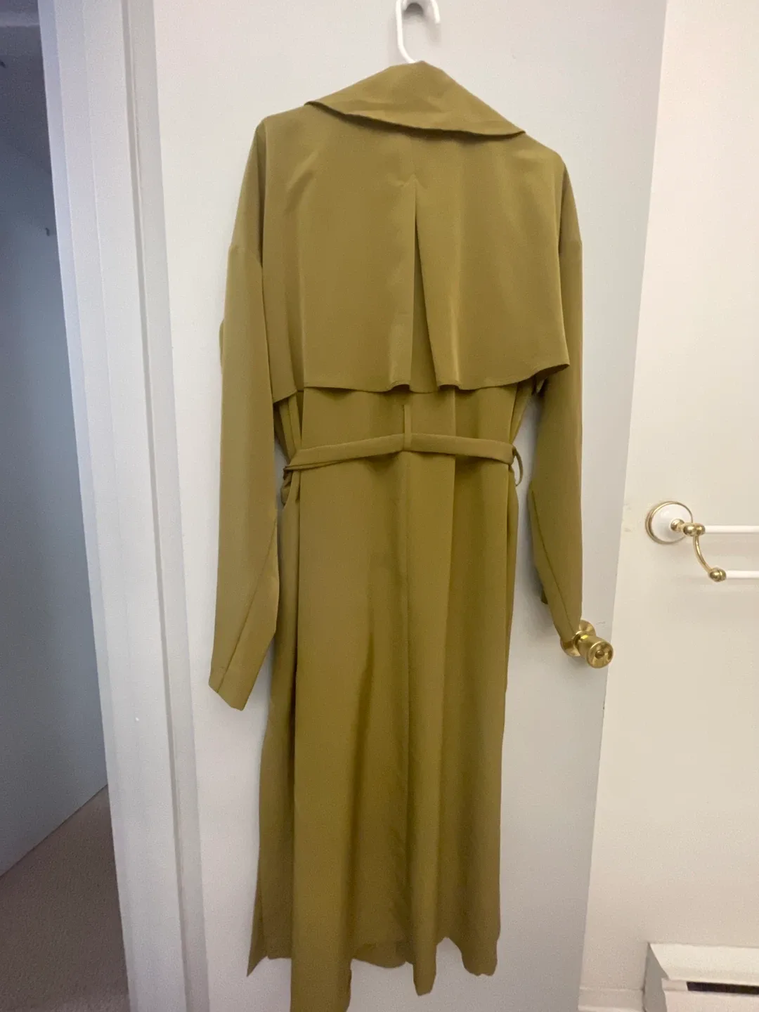 Trench Coat - Olive Green image indicator(2)