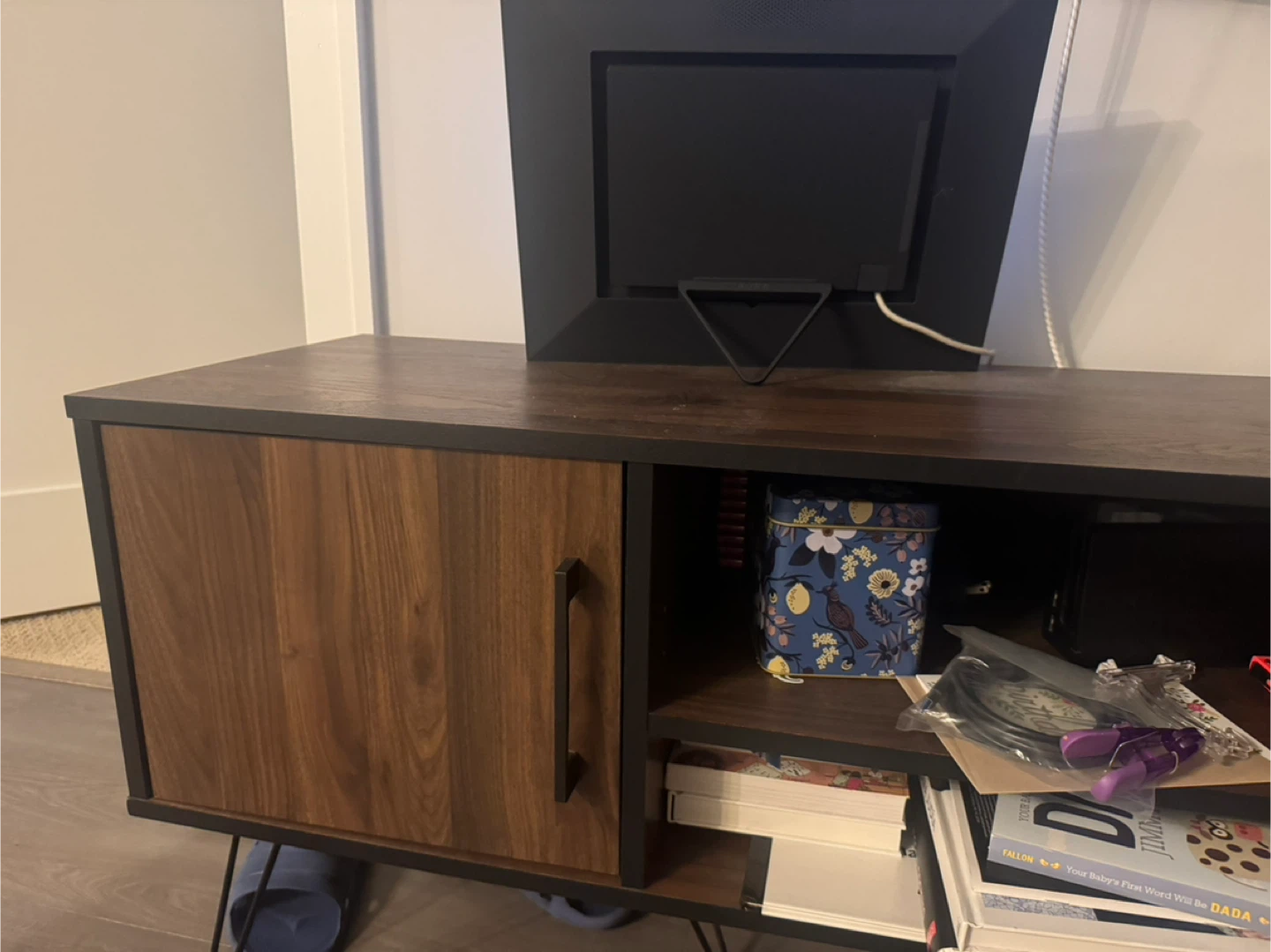 Mid-Century Modern TV Stand - 59 inch - photo 3