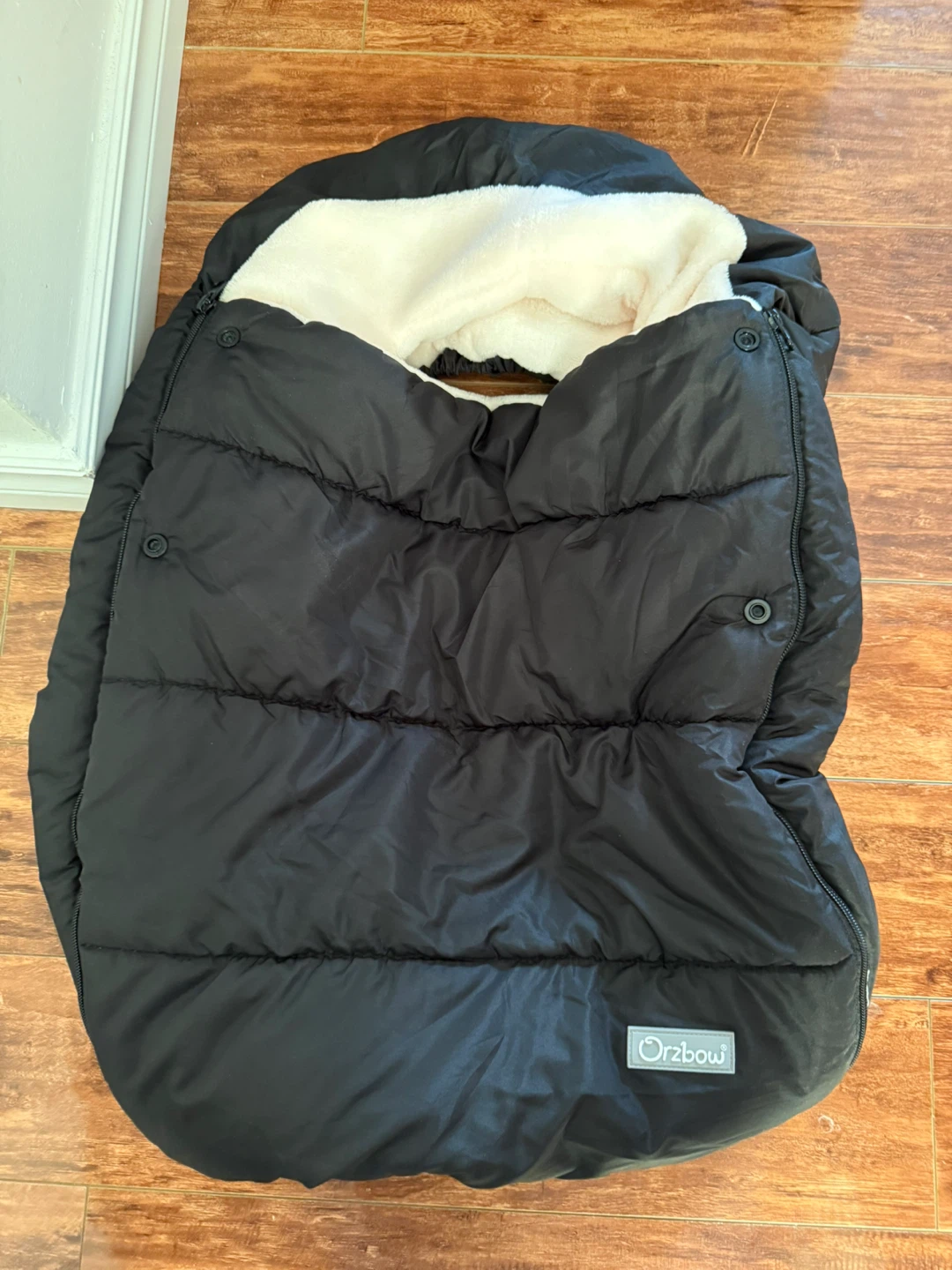 Orzbow Baby Stroller Footmuff - Black - photo 2