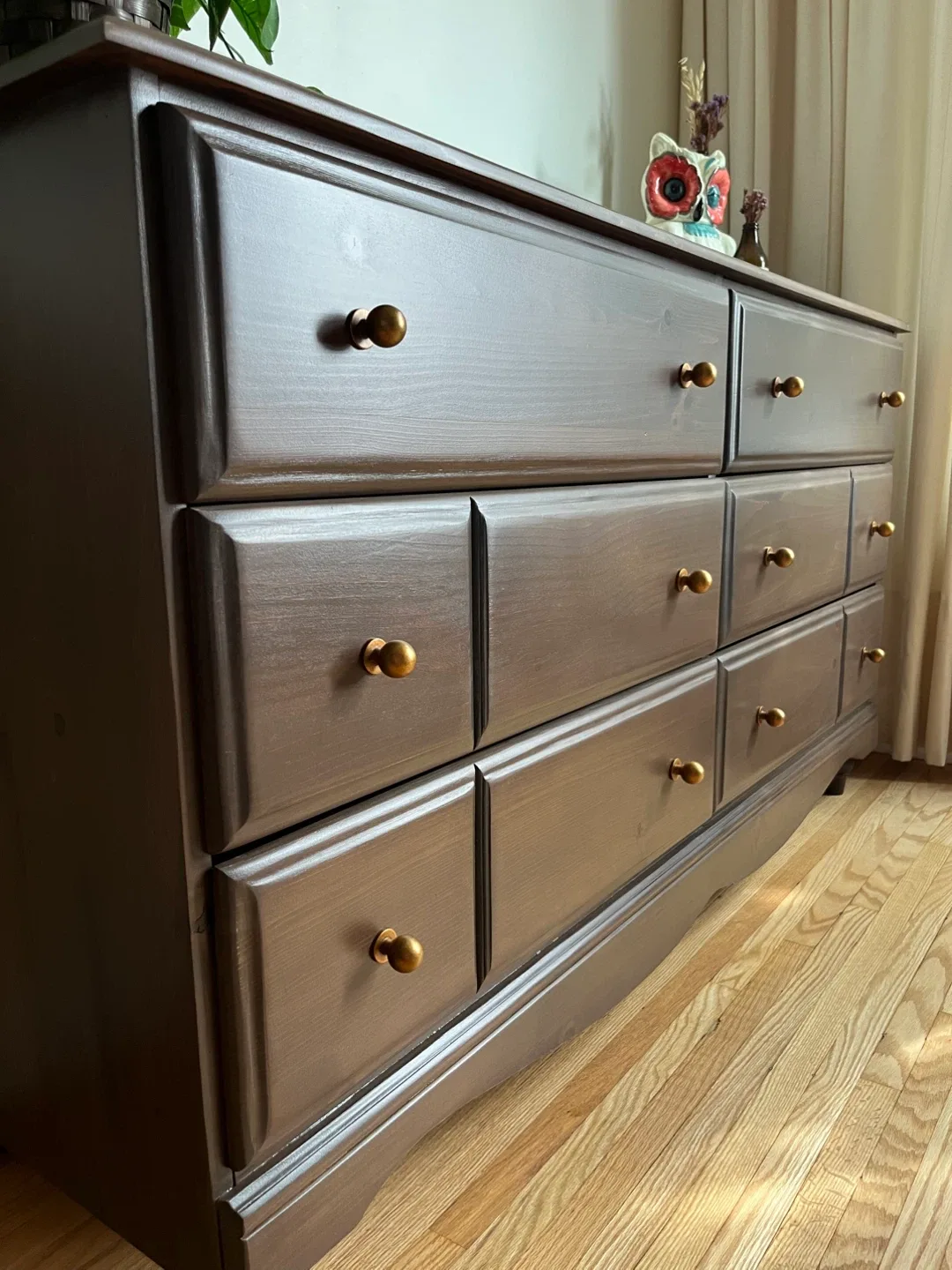 Charming Walnut Dresser / Sideboard image indicator(9)