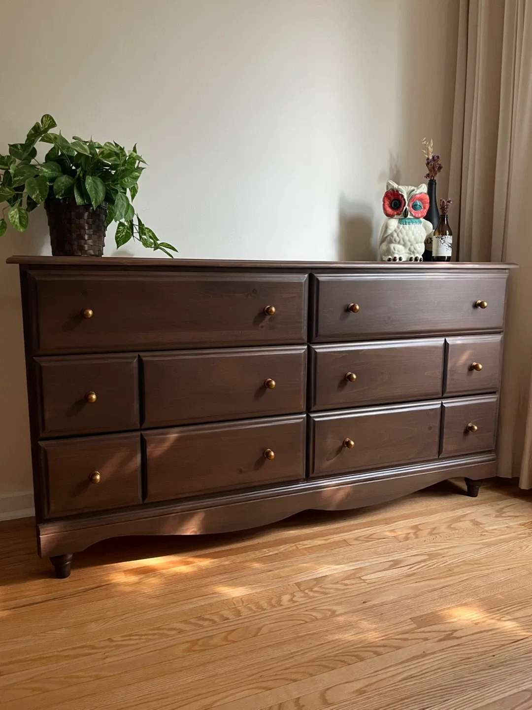 Charming Walnut Dresser / Sideboard image indicator(10)