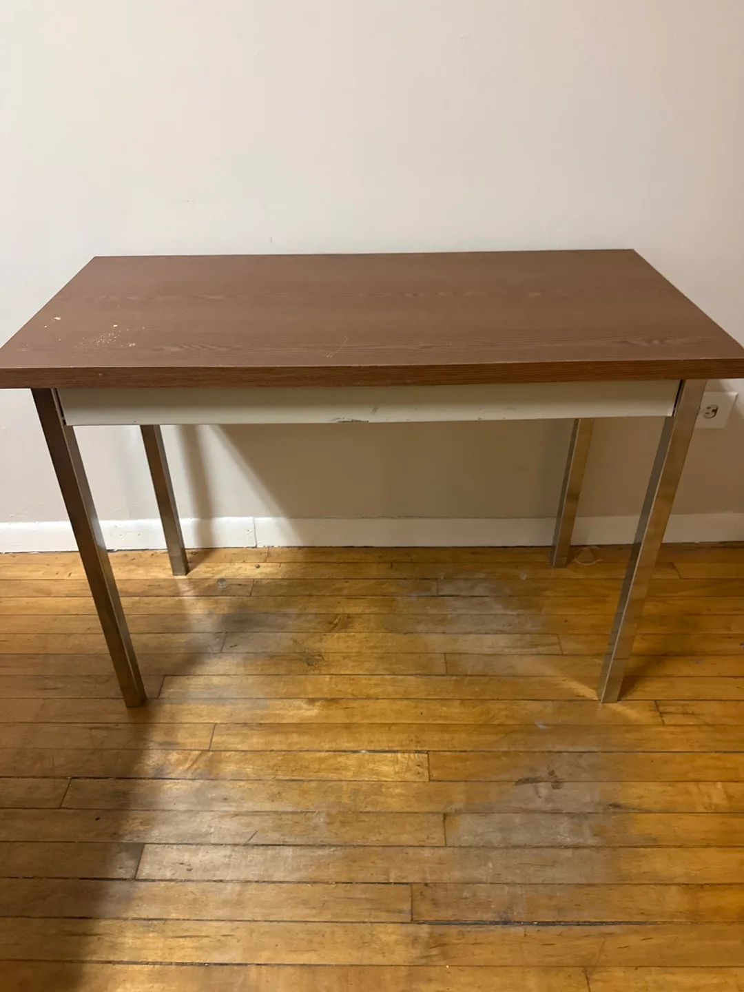 Brown and Silver Desk thumbnail