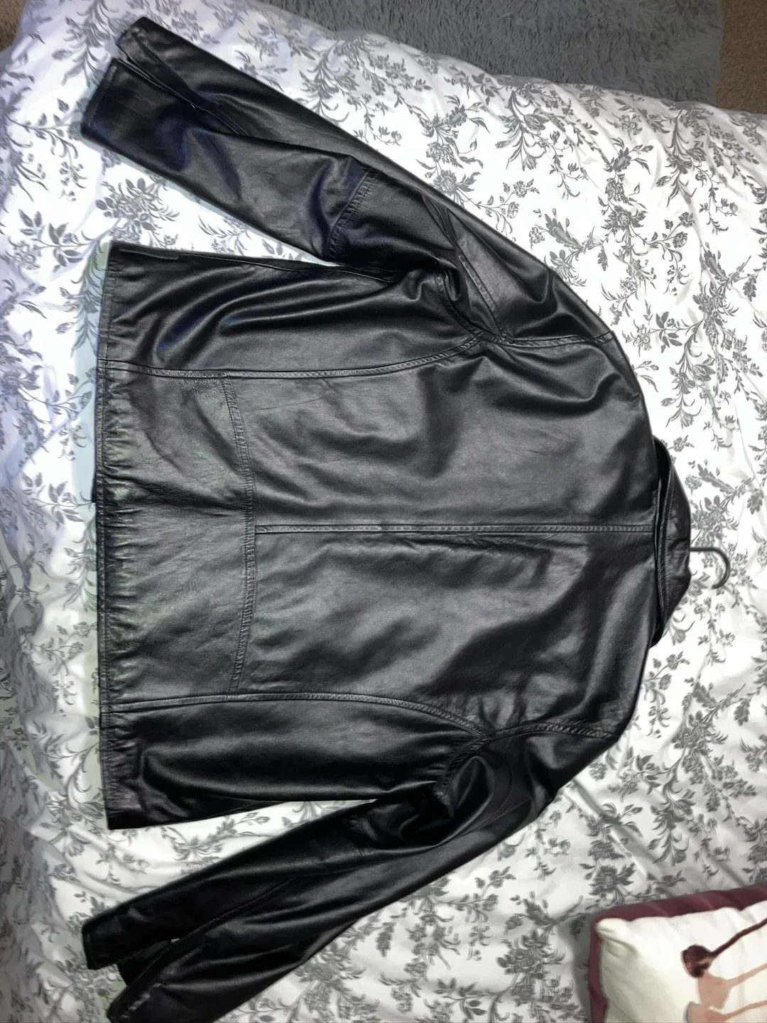 Guess Genuine Leather Jacket, Black, XL image indicator(7)