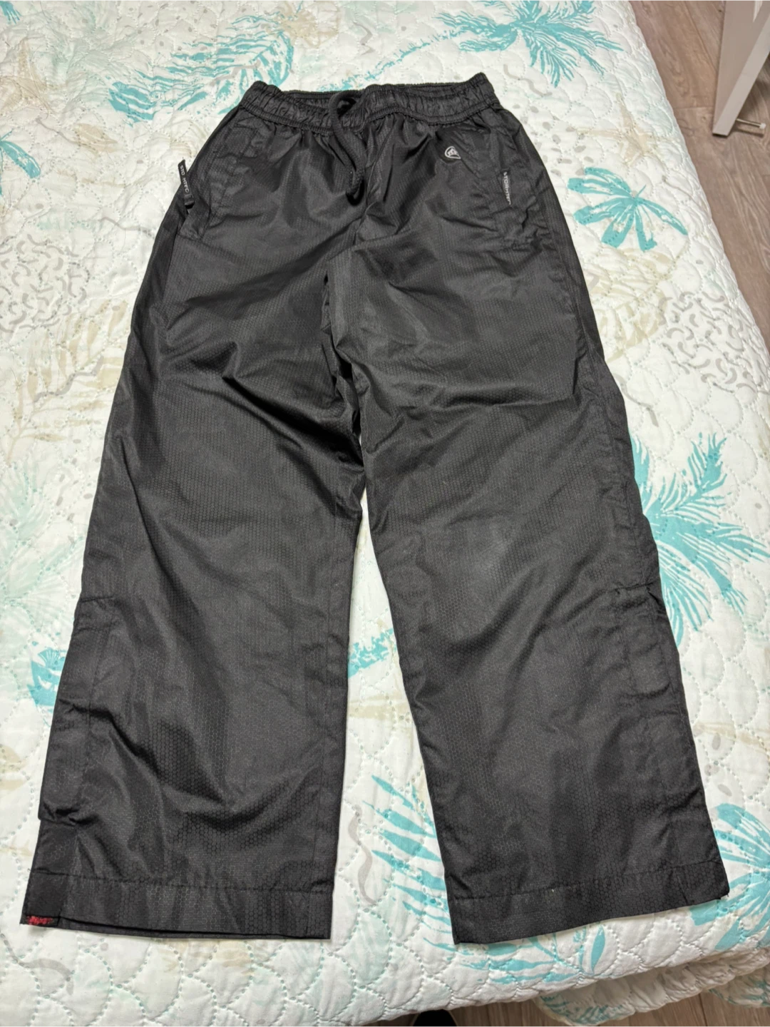 Stormtech Kids Performance Black Rain Pants Size YS/P