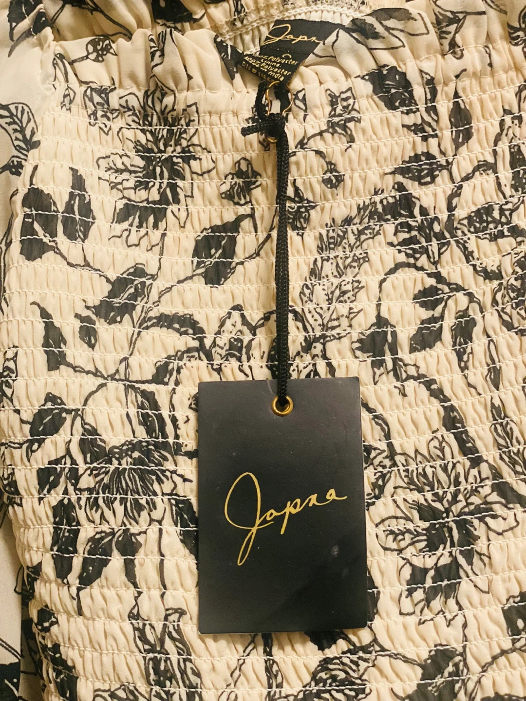 Japna Floral Blouse - Size Small - photo 3
