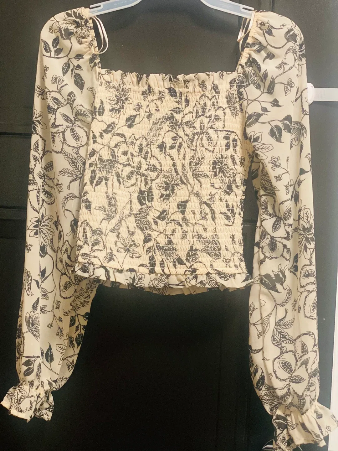 Japna Floral Blouse - Size Small thumbnail