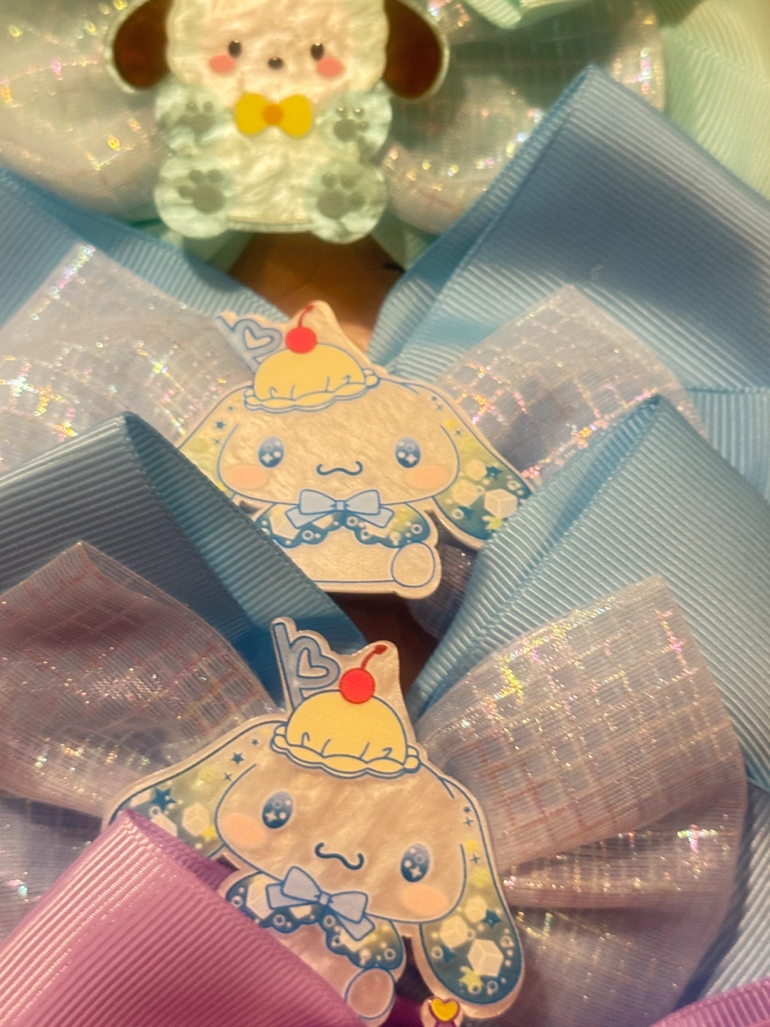 Sanrio Character Ribbon Hair Clips - photo 2