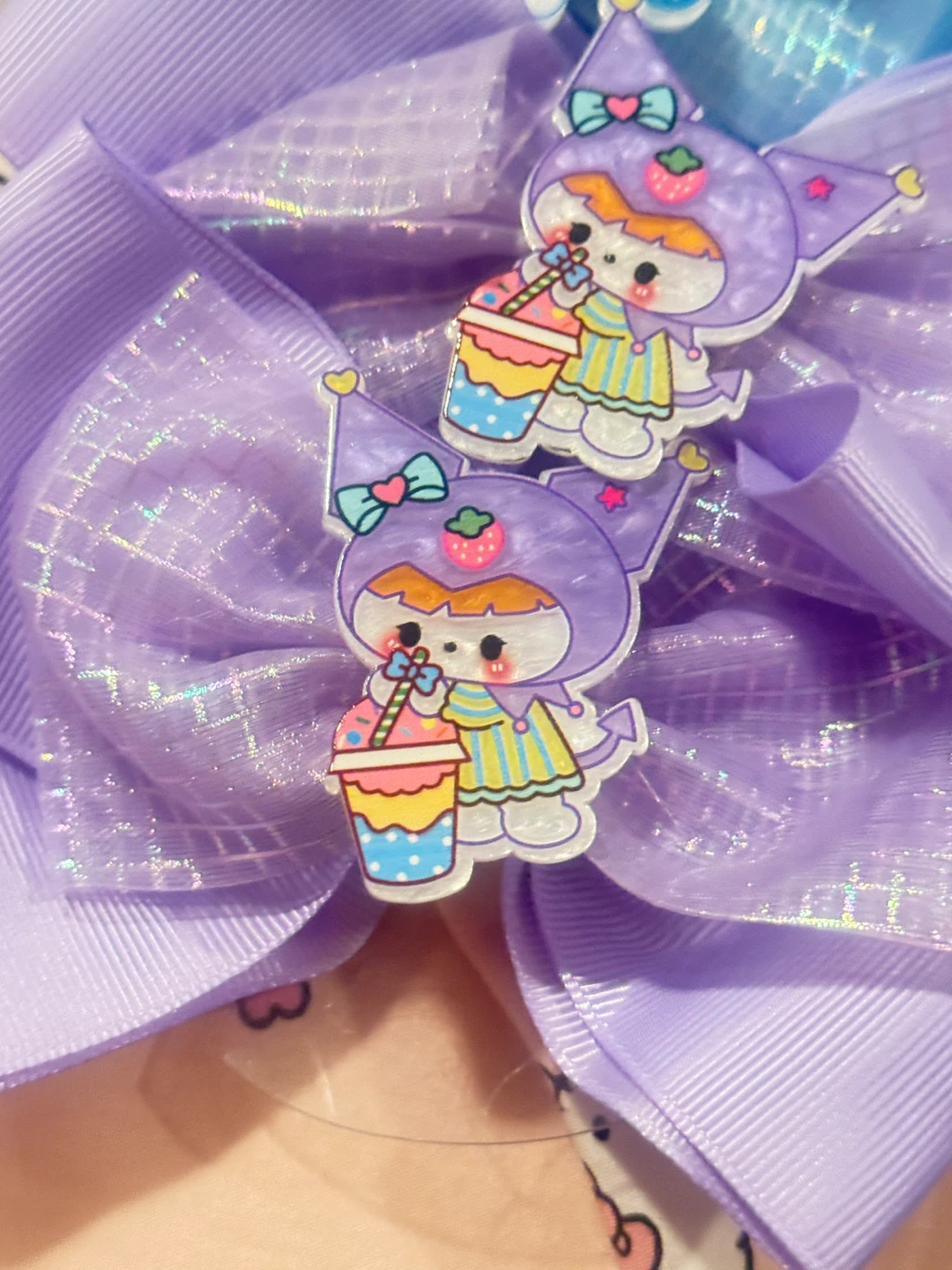 Sanrio Character Ribbon Hair Clips