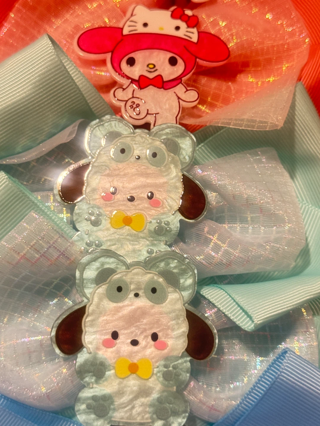 Sanrio Character Ribbon Hair Clips - photo 3