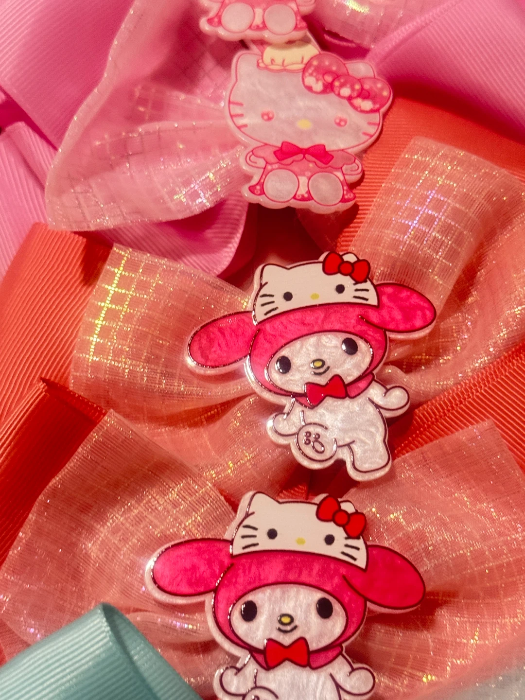 Sanrio Character Ribbon Hair Clips - photo 4