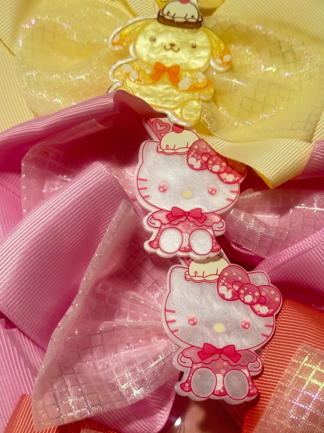 Sanrio Character Ribbon Hair Clips - photo 5