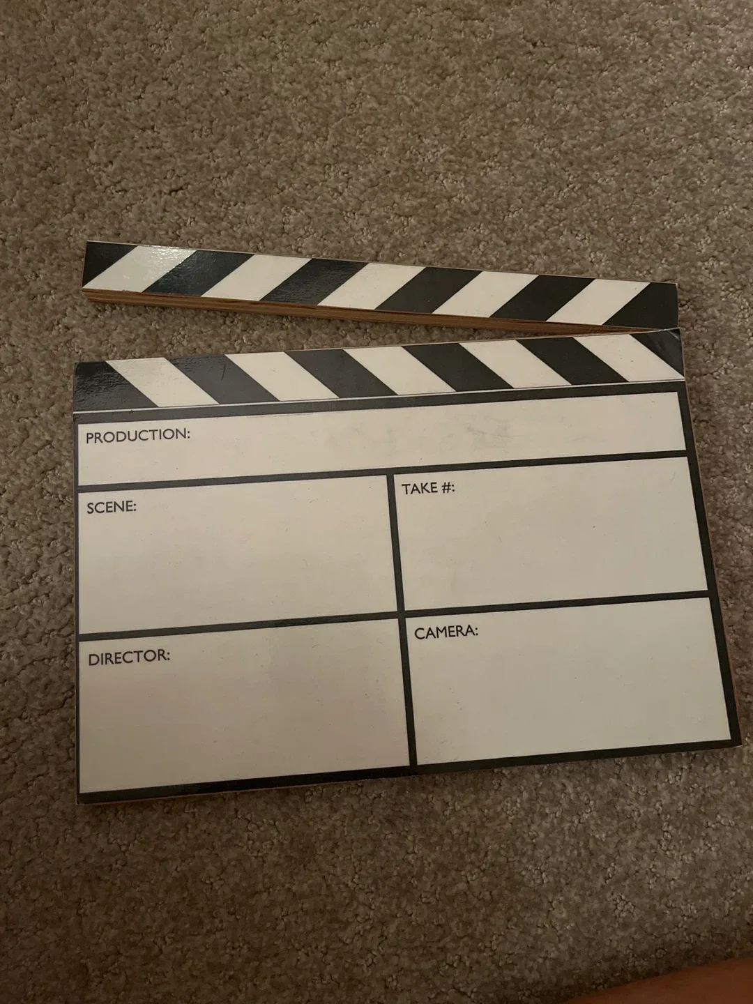 Movie Clapboard - Great Condition image indicator(2)