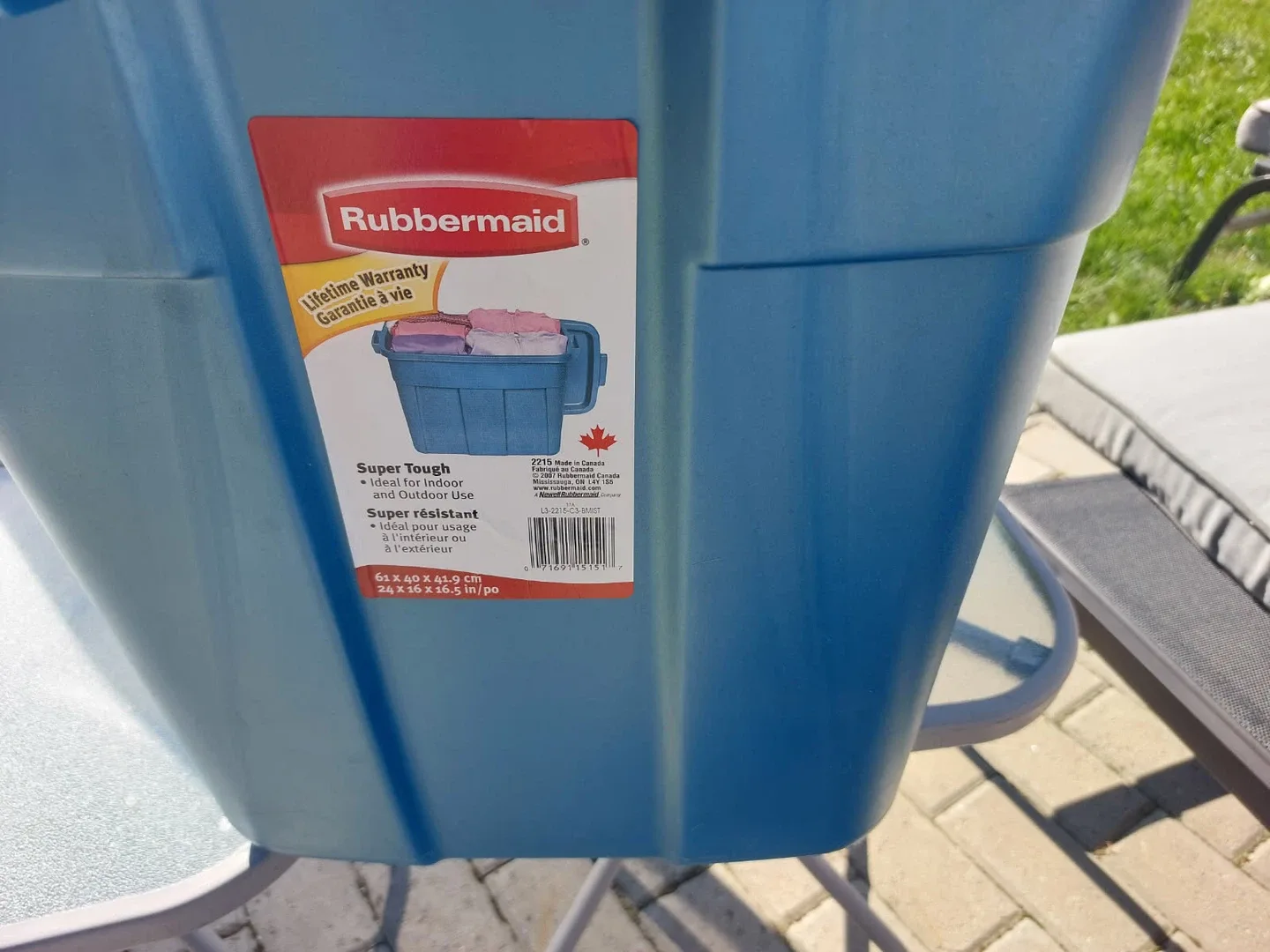 Rubbermaid Super Tough Storage Tote thumbnail