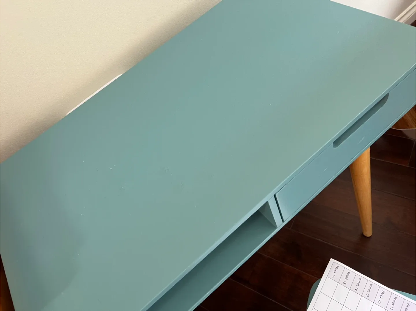 Blue Desk and Chair Set image indicator(5)