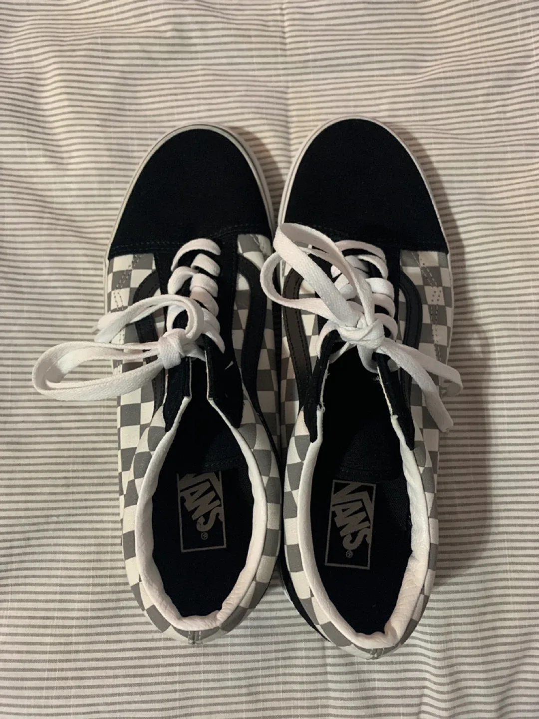 Vans Old Skool Checkerboard Shoes image indicator(2)