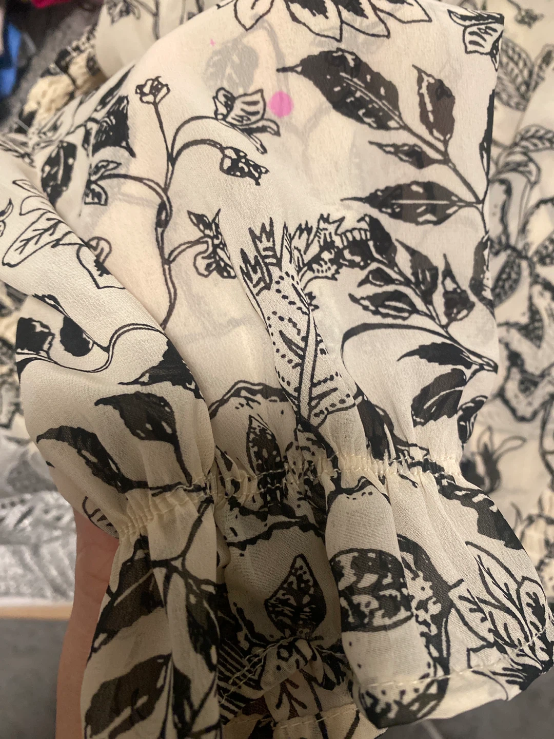 Japna Floral Blouse - Size Small - photo 5